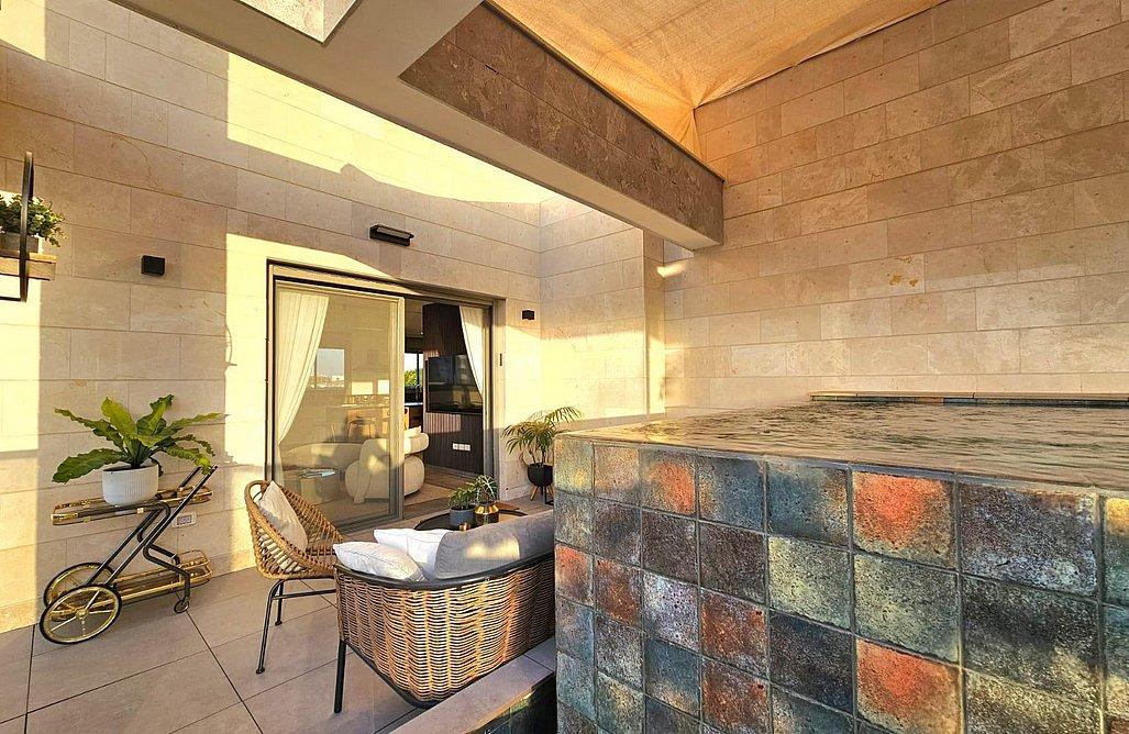 170726 גלרית חוץ, ויאיי פנטהאוז | VI Penthouse, וילה  בחדרה וילות - Vila