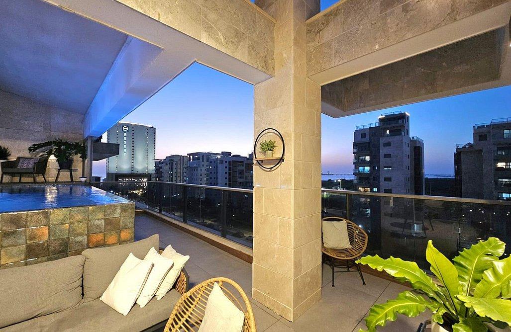 170742 גלרית חוץ, ויאיי פנטהאוז | VI Penthouse, וילה  בחדרה וילות - Vila