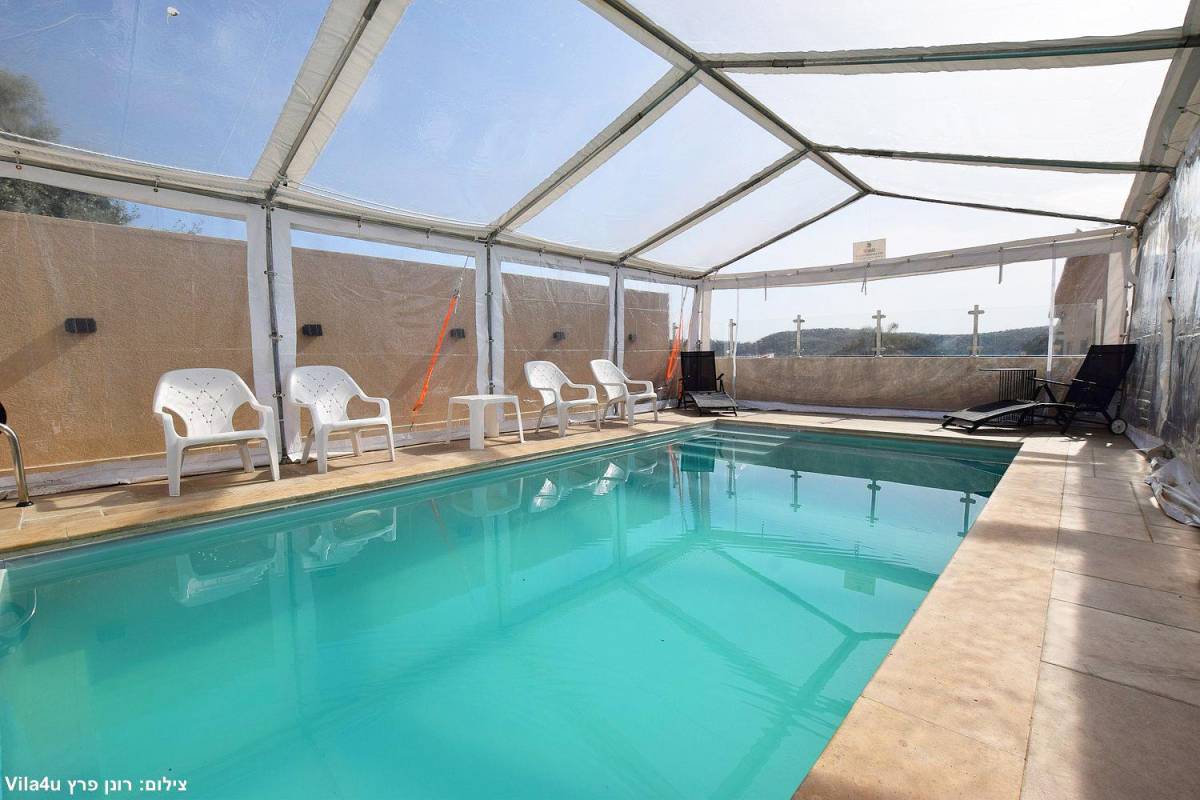 184260 מתחם חיצוני, וילה פנינה בטבע - לפידות, וילה  בלפידות וילות - Vila