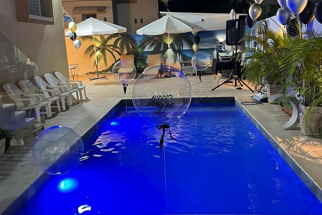 187670 אירועים במתחם, מלכה פול Malka pool, וילה  בעזריקם וילות - Vila