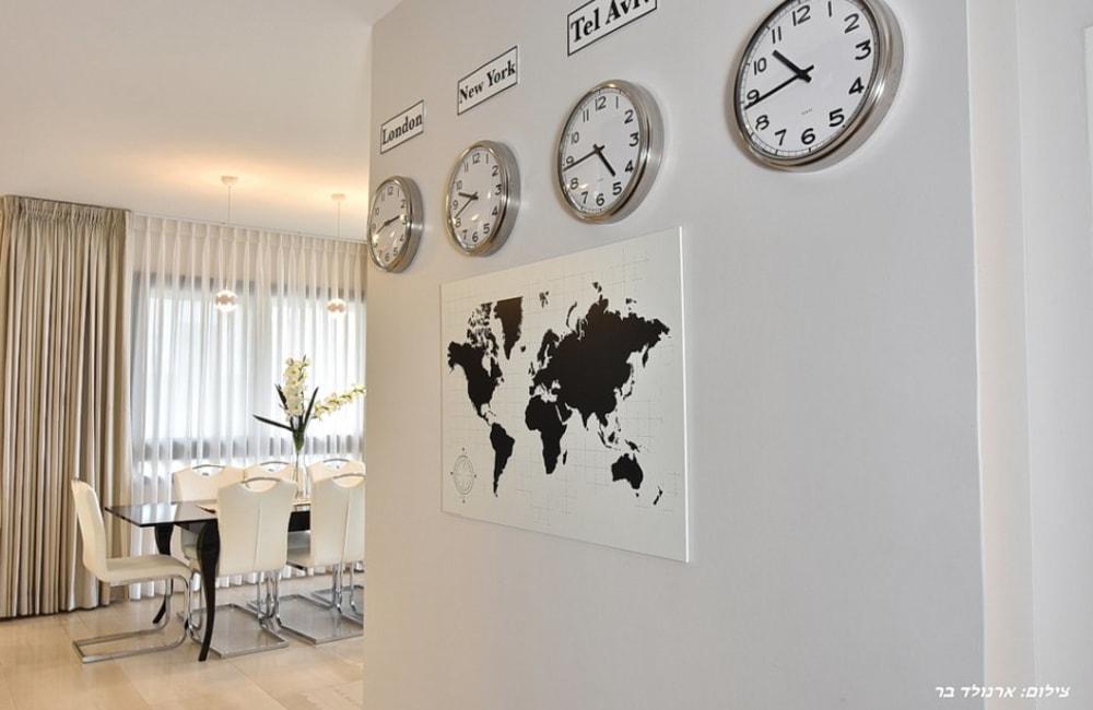 195191 הסלון והמטבח, אחוזת הצוק במרומים, וילה  בכפר שמאי וילות - Vila