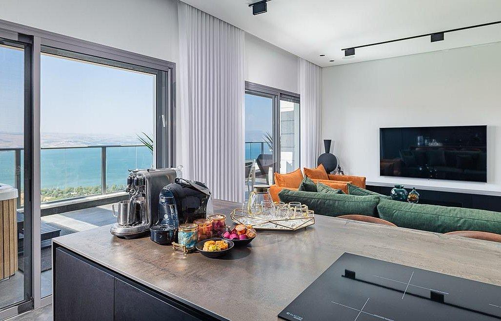 195894 גלרית פנים, רויאל פנטהאוז על הכנרת, וילה  בטבריה וילות - Vila 195894 גלרית פנים, רויאל פנטהאוז על הכנרת, וילה  בטבריה וילות - Vila