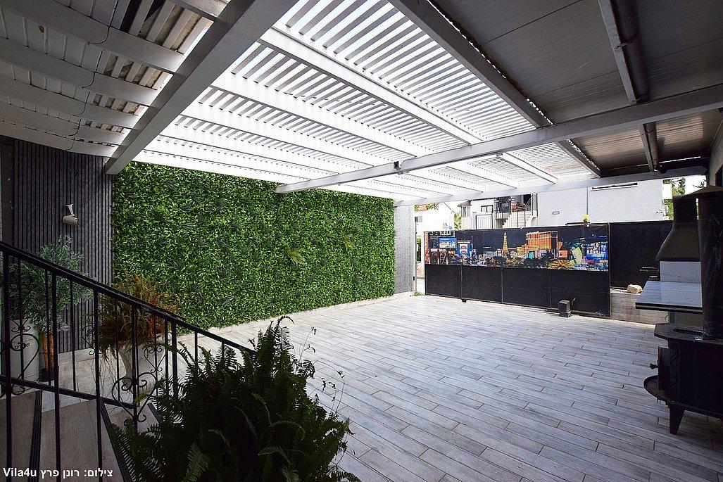 197081 מתחם חיצוני מקורה, וילה רויאל בוטיק, וילה  בנהריה וילות - Vila