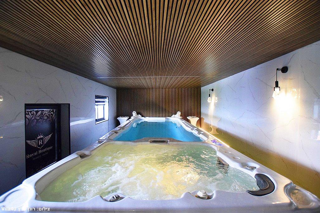 197083 מתחם חיצוני מקורה, וילה רויאל בוטיק, וילה  בנהריה וילות - Vila