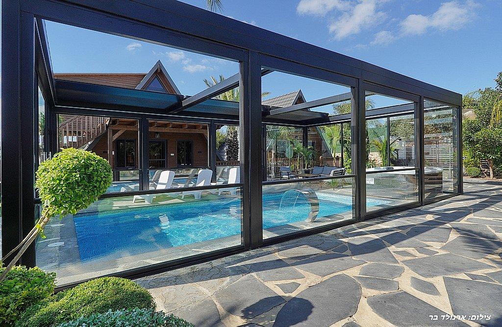 198287 מתחם חיצוני, פרופאנס בגליל, וילה  בירכא וילות - Vila