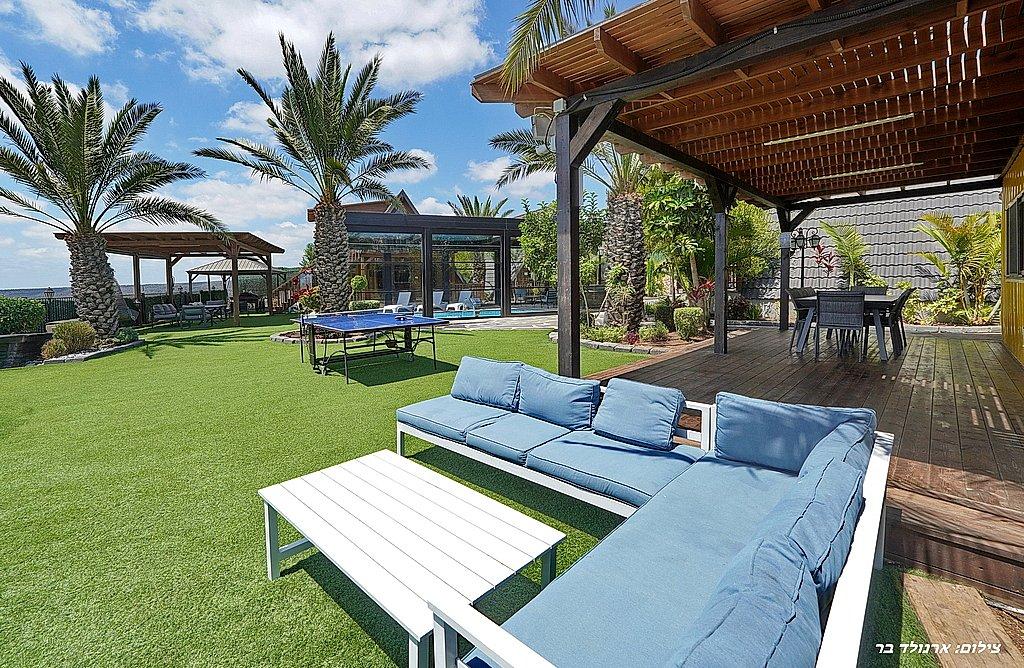 198296 מתחם חיצוני, פרופאנס בגליל, וילה  בירכא וילות - Vila