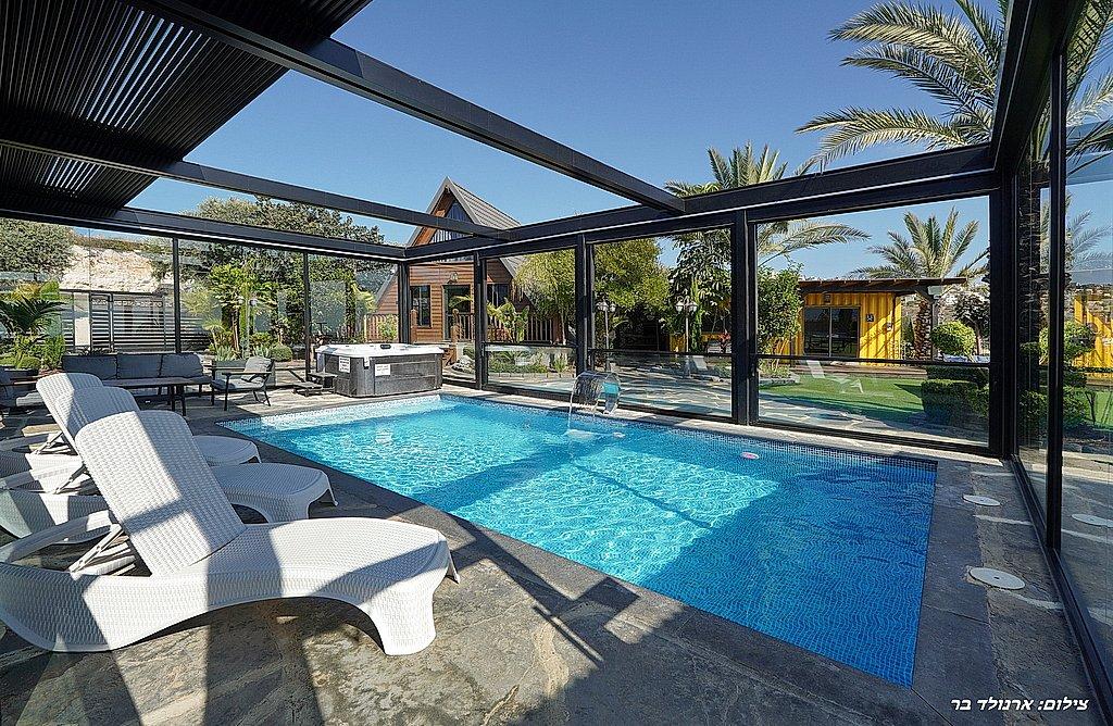 198301 מתחם חיצוני, פרופאנס בגליל, וילה  בירכא וילות - Vila
