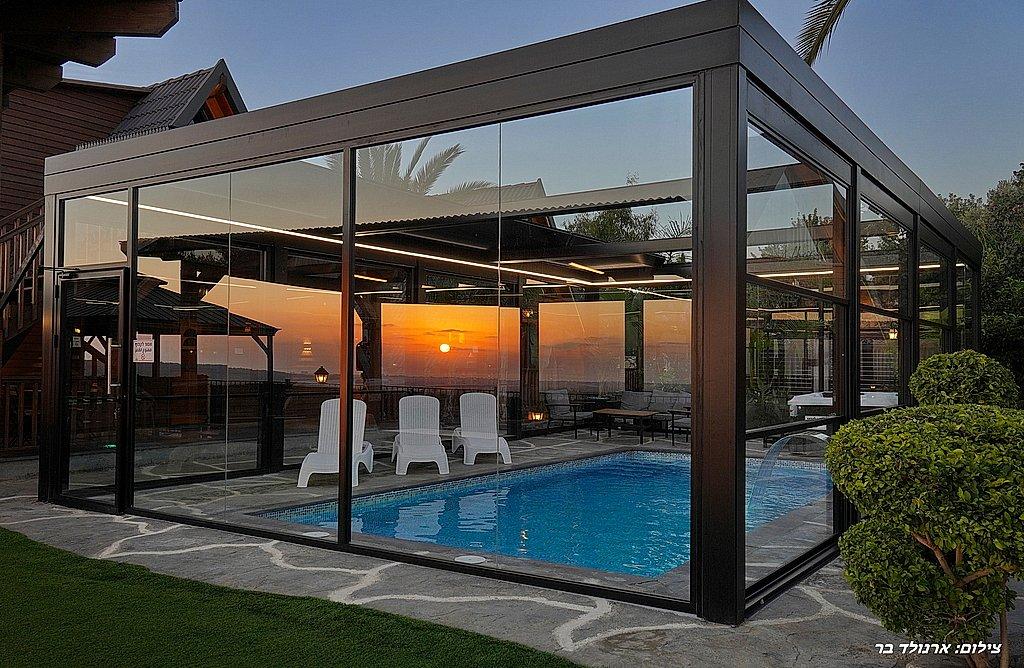 198320 תמונות חוץ ערב, פרופאנס בגליל, וילה  בירכא וילות - Vila