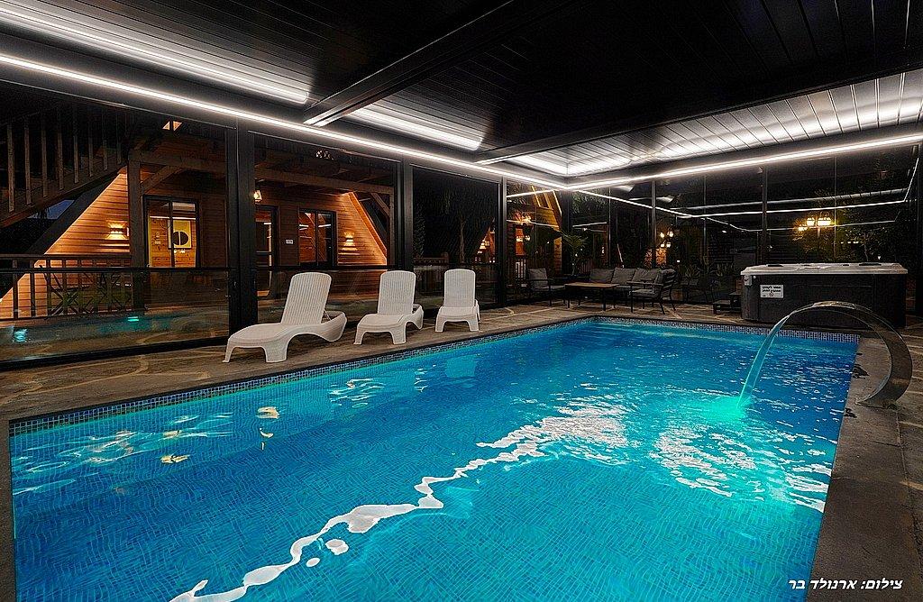 198324 תמונות חוץ ערב, פרופאנס בגליל, וילה  בירכא וילות - Vila