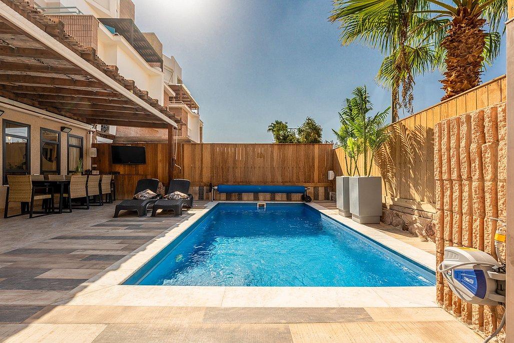 199872 גלרית חוץ, הבית על הוואדי, וילה  באילת וילות - Vila