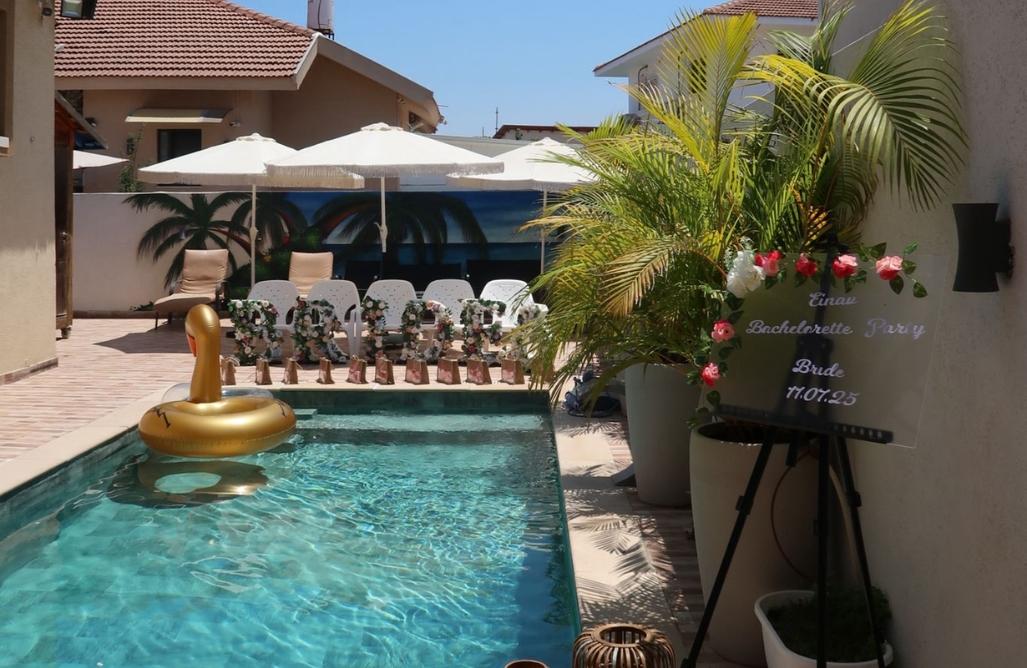 200865 אירועים במתחם, מלכה פול Malka pool, וילה  בעזריקם וילות - Vila