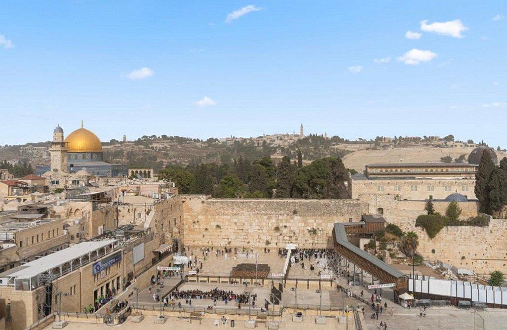 200969 מרפסת ונוף, פנטהאוז מעל הכותל, וילה  בירושלים וילות - Vila