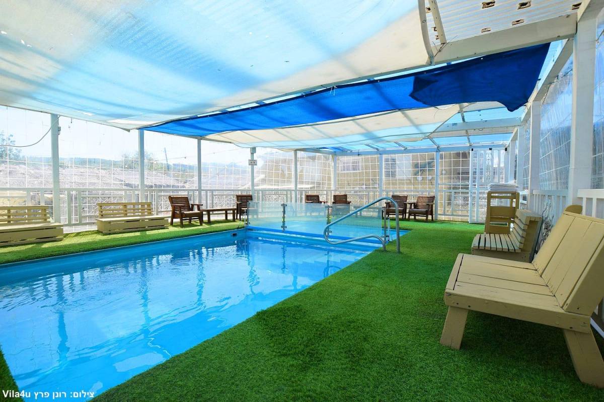201613 מתחם הבריכה, אחוזה בגליל, וילה  בחוסן וילות - Vila