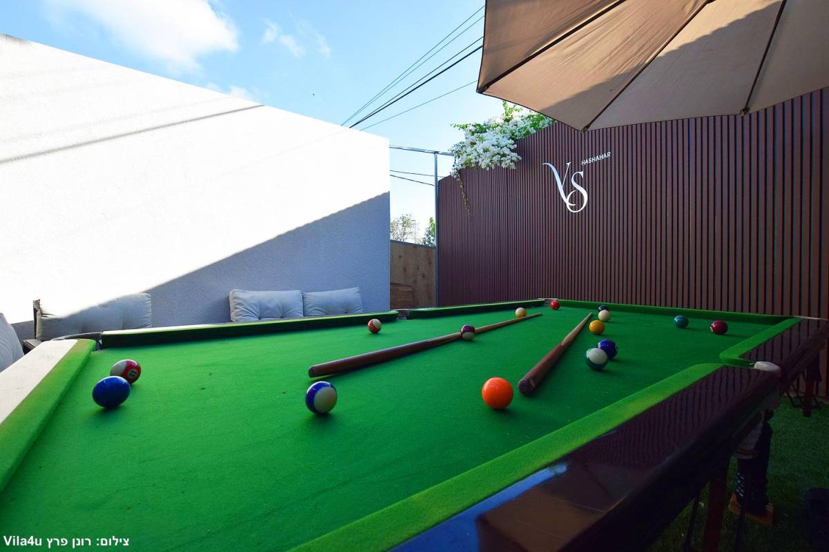 201828 גלרית חוץ, וילת השחר, וילה  בעין יעקב וילות - Vila