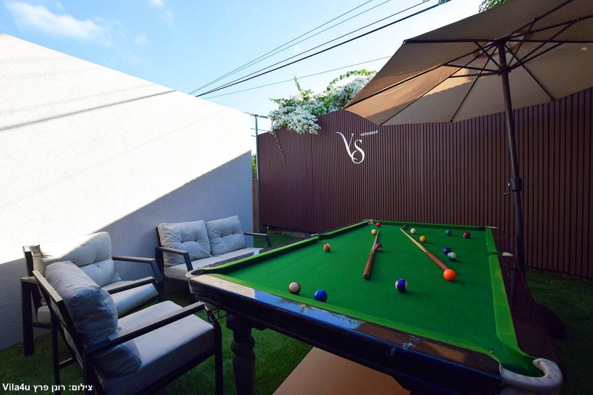 201829 גלרית חוץ, וילת השחר, וילה  בעין יעקב וילות - Vila