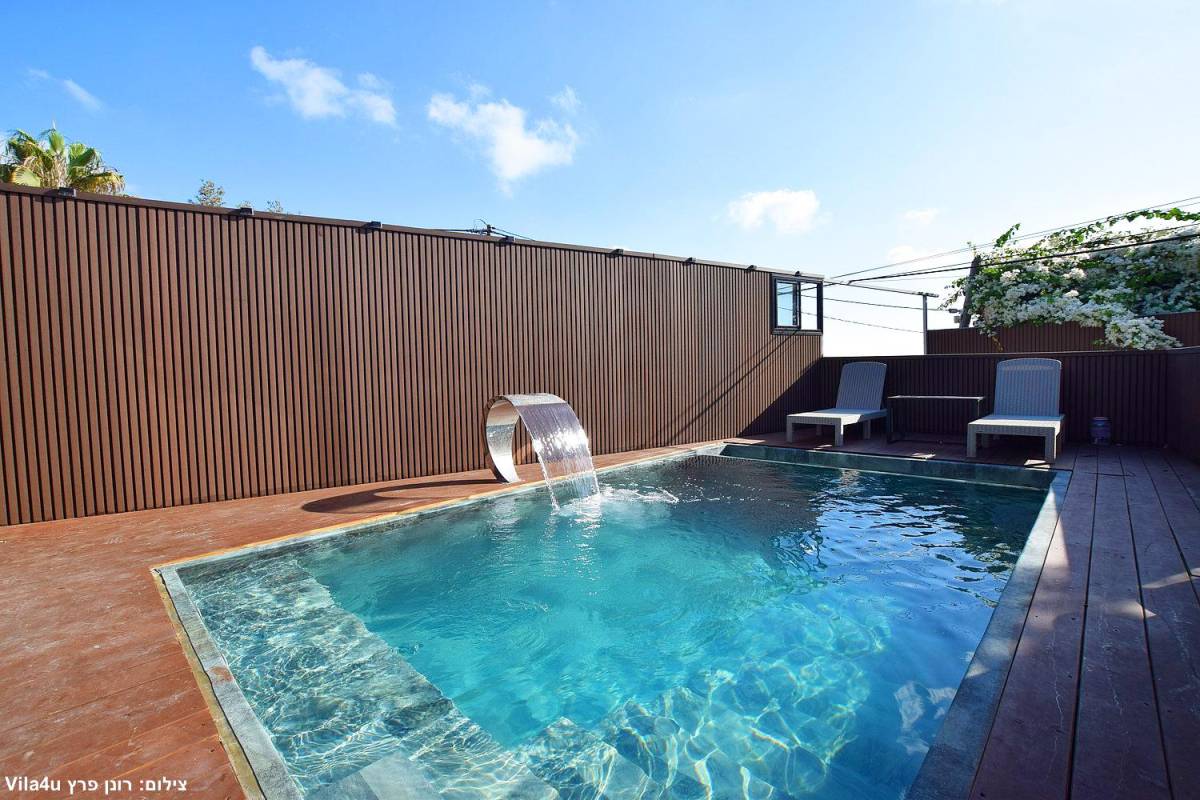 201831 גלרית חוץ, וילת השחר, וילה  בעין יעקב וילות - Vila