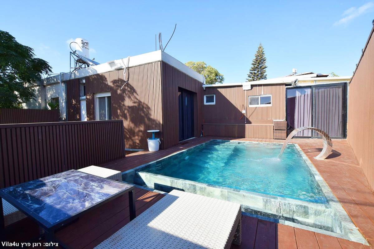 201832 גלרית חוץ, וילת השחר, וילה  בעין יעקב וילות - Vila