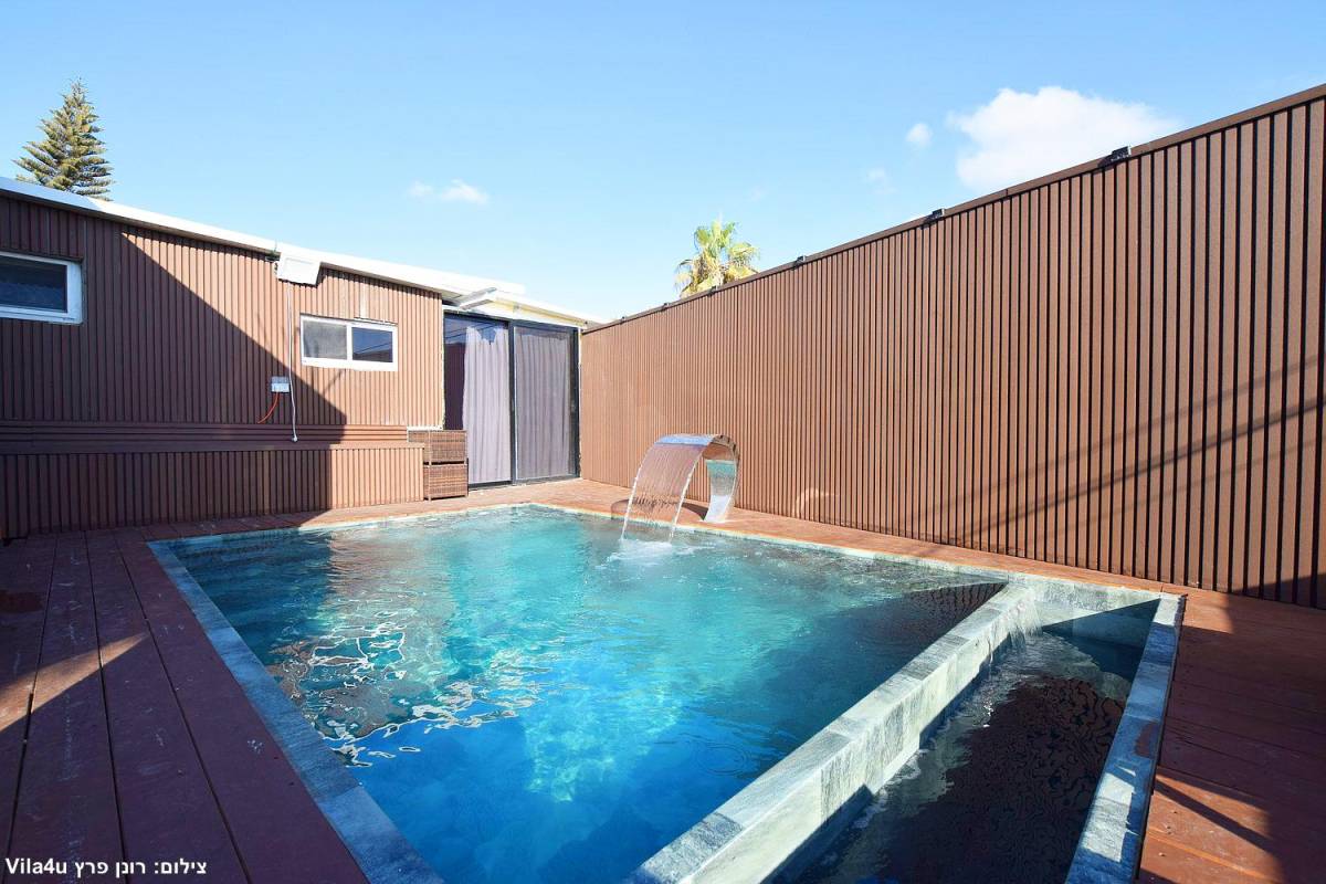 201834 גלרית חוץ, וילת השחר, וילה  בעין יעקב וילות - Vila