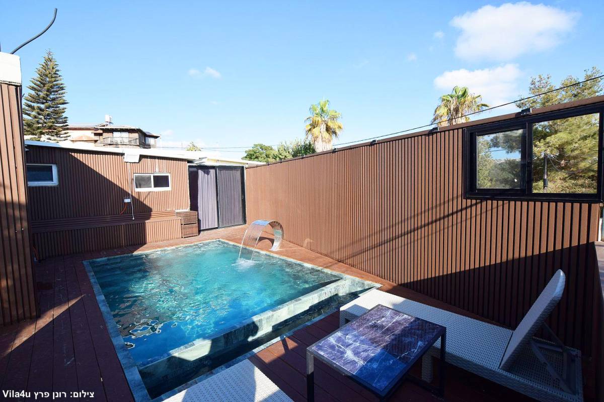 201838 גלרית חוץ, וילת השחר, וילה  בעין יעקב וילות - Vila