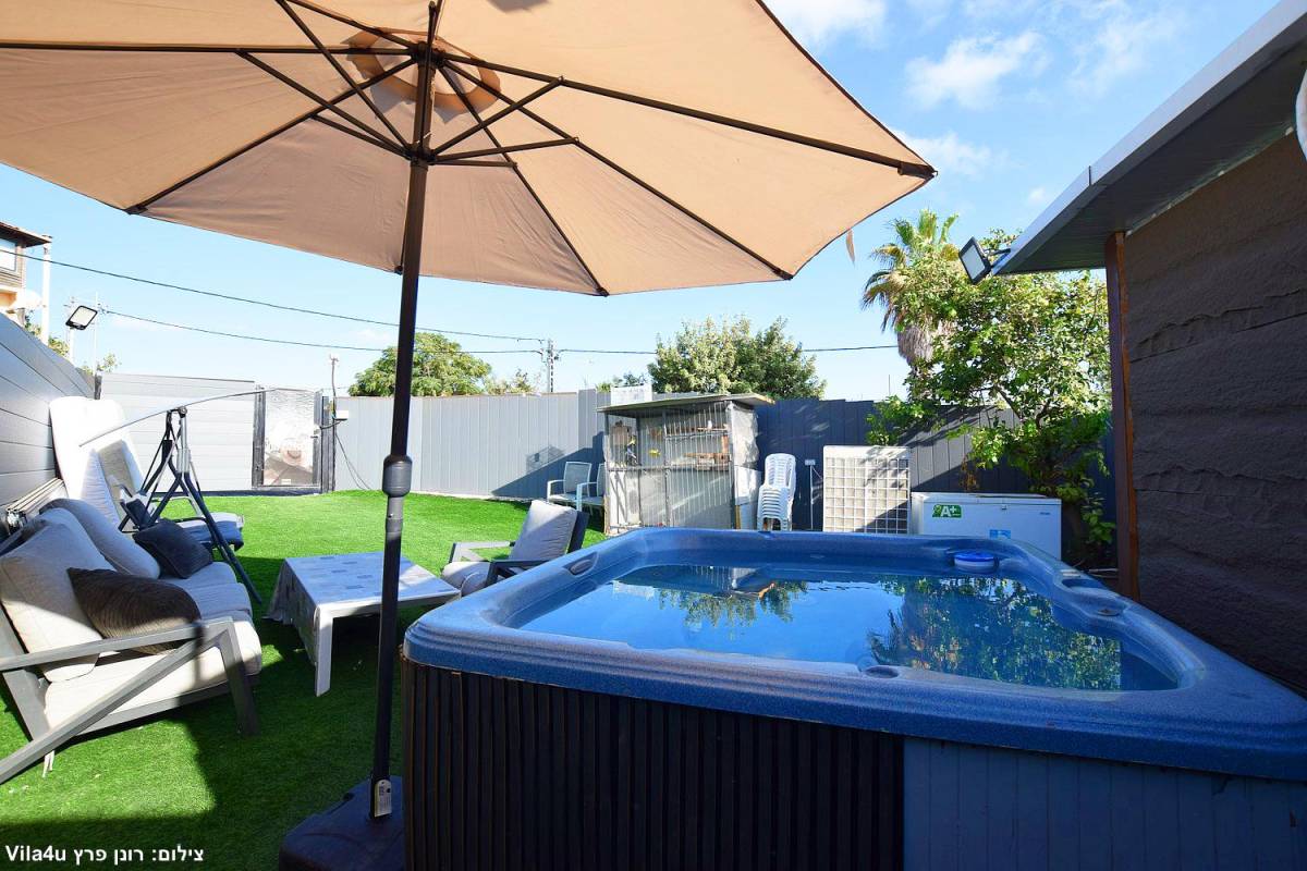 201842 גלרית חוץ, וילת השחר, וילה  בעין יעקב וילות - Vila