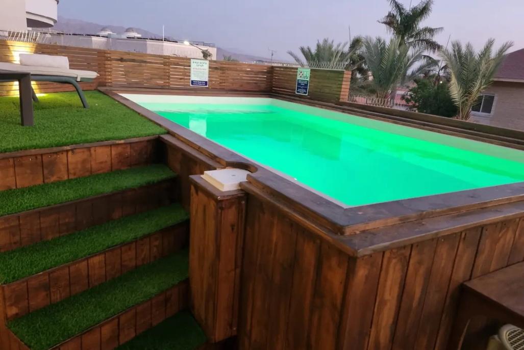 202205 סוויטה נשיאותית עם נוף לאוקיינוס, לה פלמורה אילת, וילה  באילת וילות - Vila