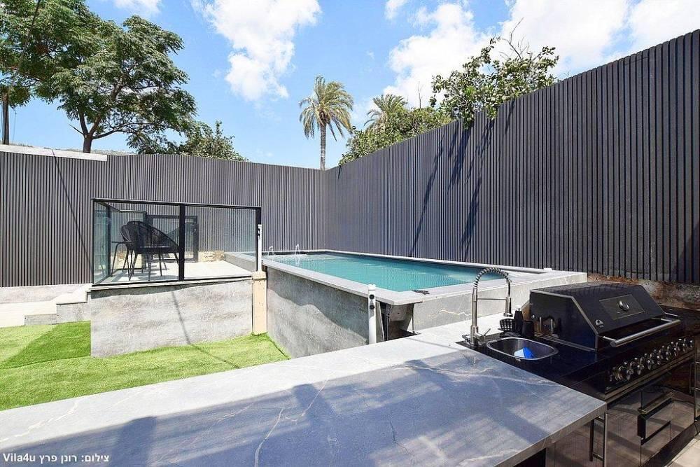 202812 המתחם חיצוני של הוילה, אחוזת כוכב יהלום, וילה  בשלומי וילות - Vila
