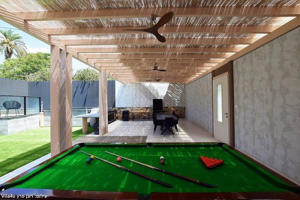 202815 המתחם חיצוני של הוילה, אחוזת כוכב יהלום, וילה  בשלומי וילות - Vila