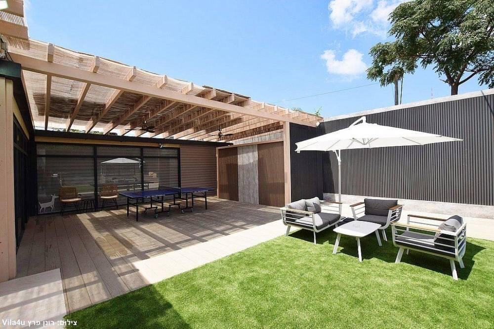 202822 המתחם חיצוני של הוילה, אחוזת כוכב יהלום, וילה  בשלומי וילות - Vila