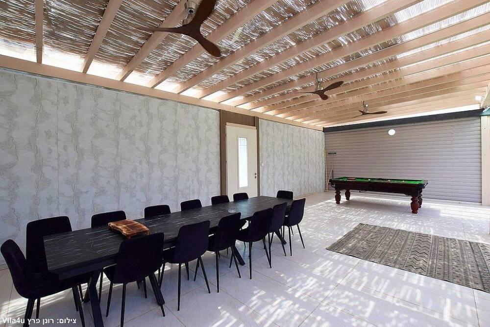 202829 המתחם חיצוני של הוילה, אחוזת כוכב יהלום, וילה  בשלומי וילות - Vila