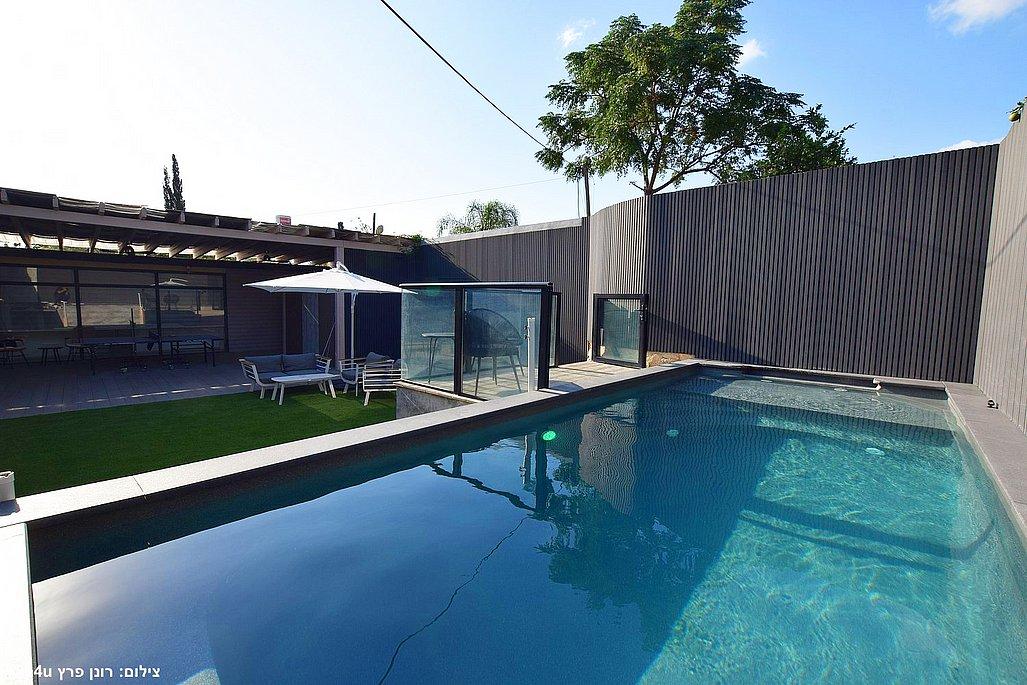 202841 המתחם חיצוני של הוילה, אחוזת כוכב יהלום, וילה  בשלומי וילות - Vila