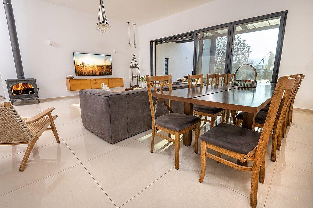 204877 גלרית פנים, וילה שירת הנחל, וילה  בשדה נחמיה וילות - Vila