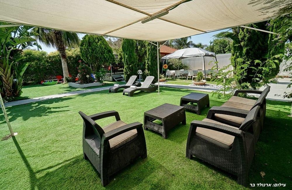 206769 החצר והבריכה, אושיה ריזורט, וילה  בעבדון וילות - Vila