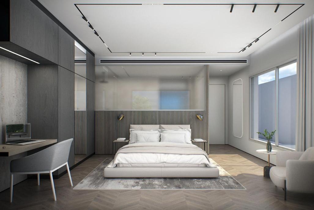 207676 חדרי השינה בוילה, וילה סי ים אילת, וילה  באילת וילות - Vila