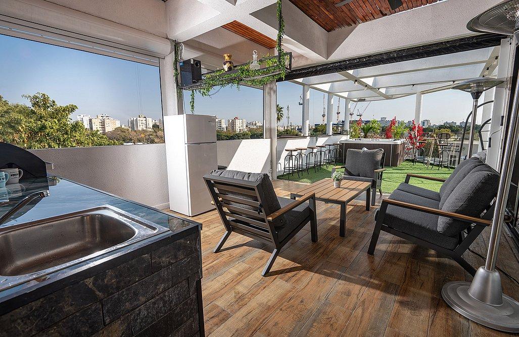 207975 הפנטהאוז, הפנטהאוז של תל אביב, וילה  בתל אביב וילות - Vila