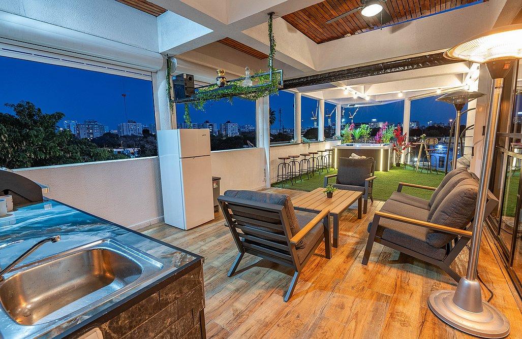 207990 הפנטהאוז, הפנטהאוז של תל אביב, וילה  בתל אביב וילות - Vila