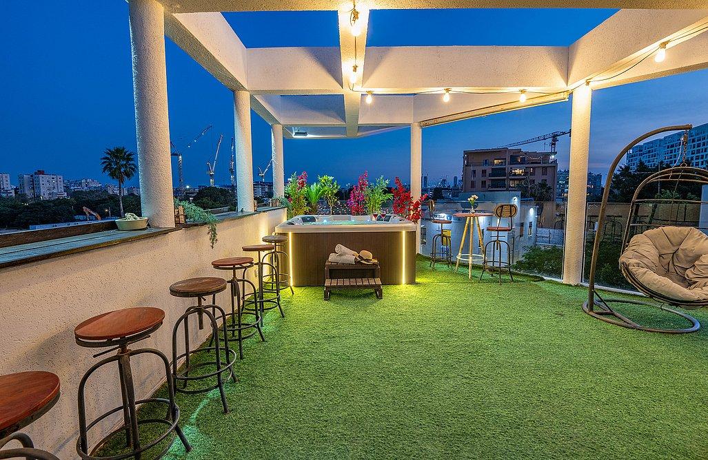 207996 הפנטהאוז, הפנטהאוז של תל אביב, וילה  בתל אביב וילות - Vila