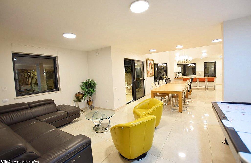 208736 גלרית פנים, וילה נווה שמואל אינדיגו, וילה  בגבעת זאב וילות - Vila