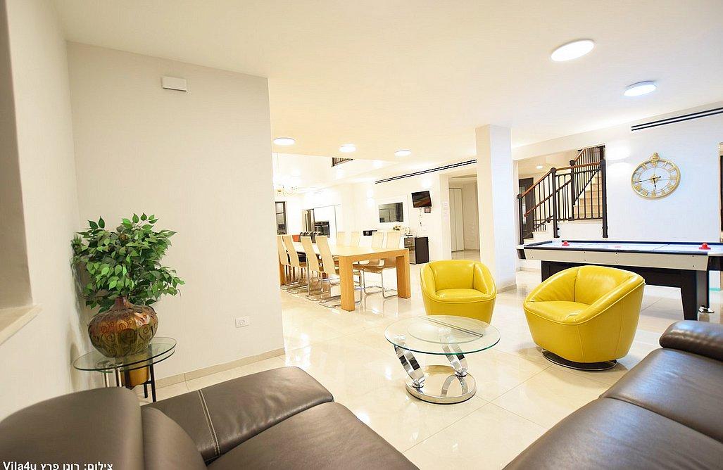 208752 גלרית פנים, וילה נווה שמואל אינדיגו, וילה  בגבעת זאב וילות - Vila