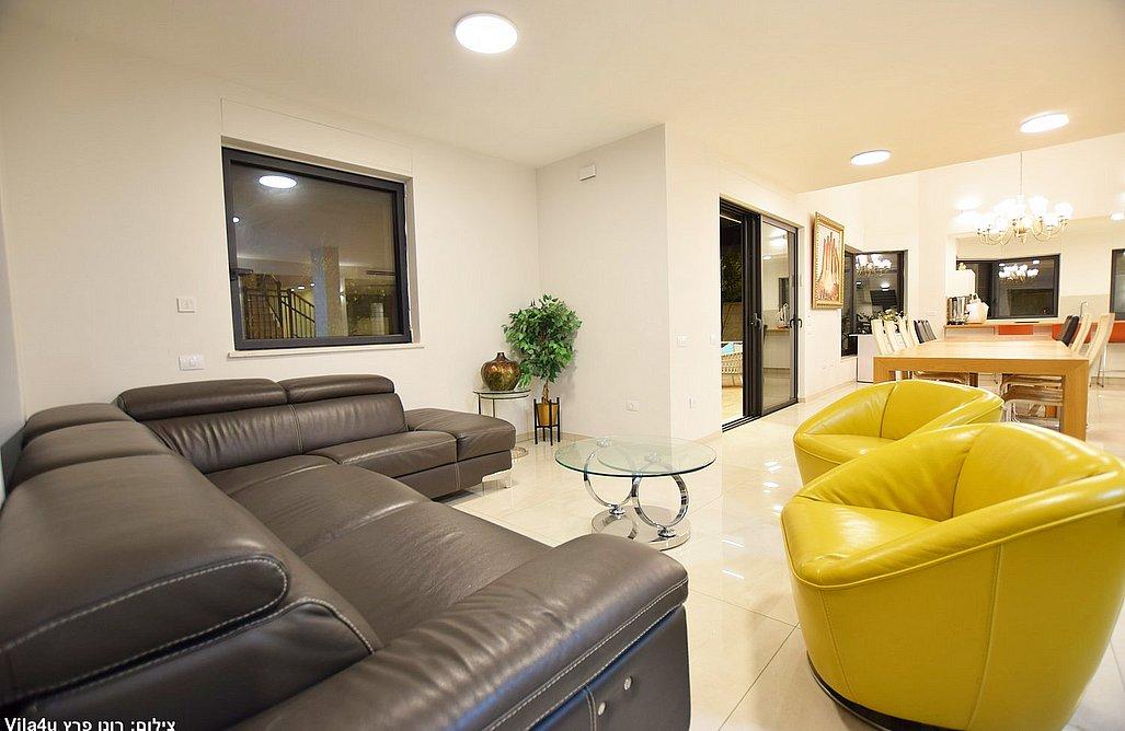 208759 גלרית פנים, וילה נווה שמואל אינדיגו, וילה  בגבעת זאב וילות - Vila