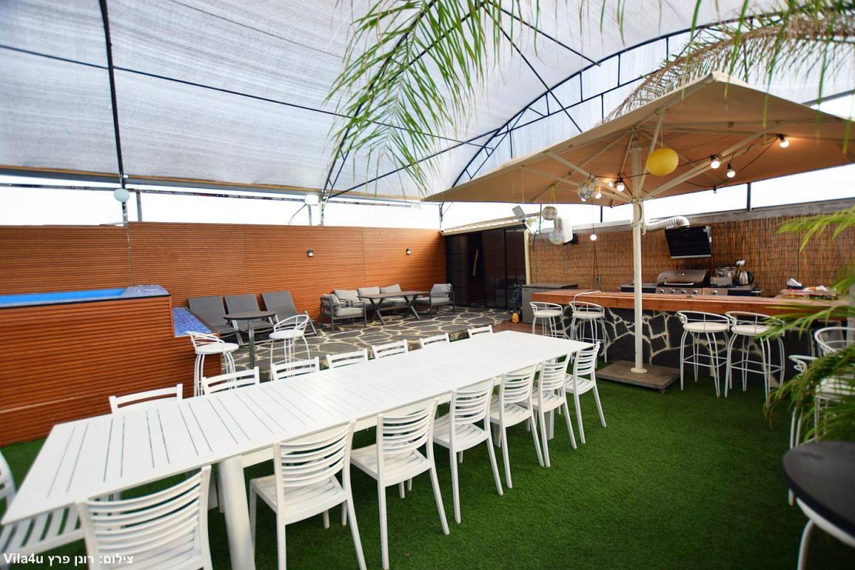 208789 מתחם מקורה לחורף, מתחם ספא סאן מארי בוטיק, וילה  בנתניה וילות - Vila