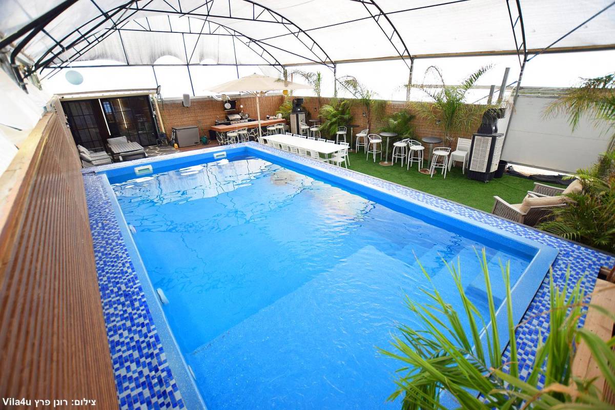 208799 מתחם מקורה לחורף, מתחם ספא סאן מארי בוטיק, וילה  בנתניה וילות - Vila