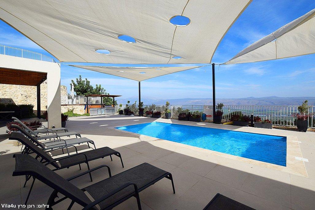 208880 גלרית חוץ, אחוזת גפנים, וילה  ברמות נפתלי וילות - Vila