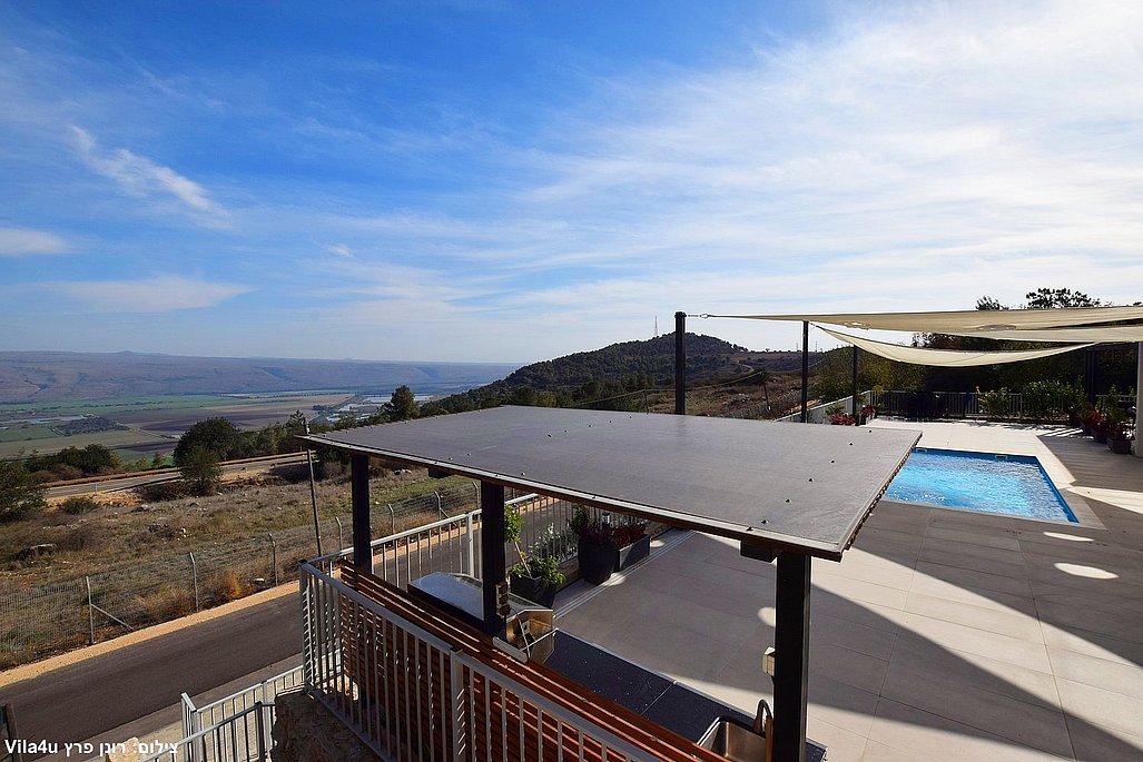 208888 גלרית חוץ, אחוזת גפנים, וילה  ברמות נפתלי וילות - Vila