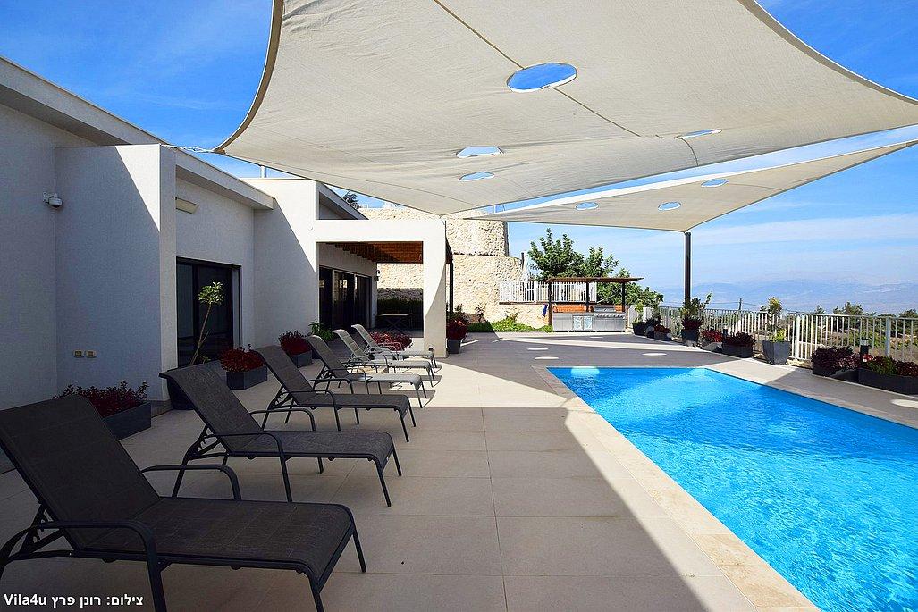 208891 גלרית חוץ, אחוזת גפנים, וילה  ברמות נפתלי וילות - Vila