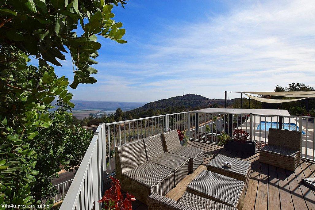 208913 גלרית חוץ, אחוזת גפנים, וילה  ברמות נפתלי וילות - Vila