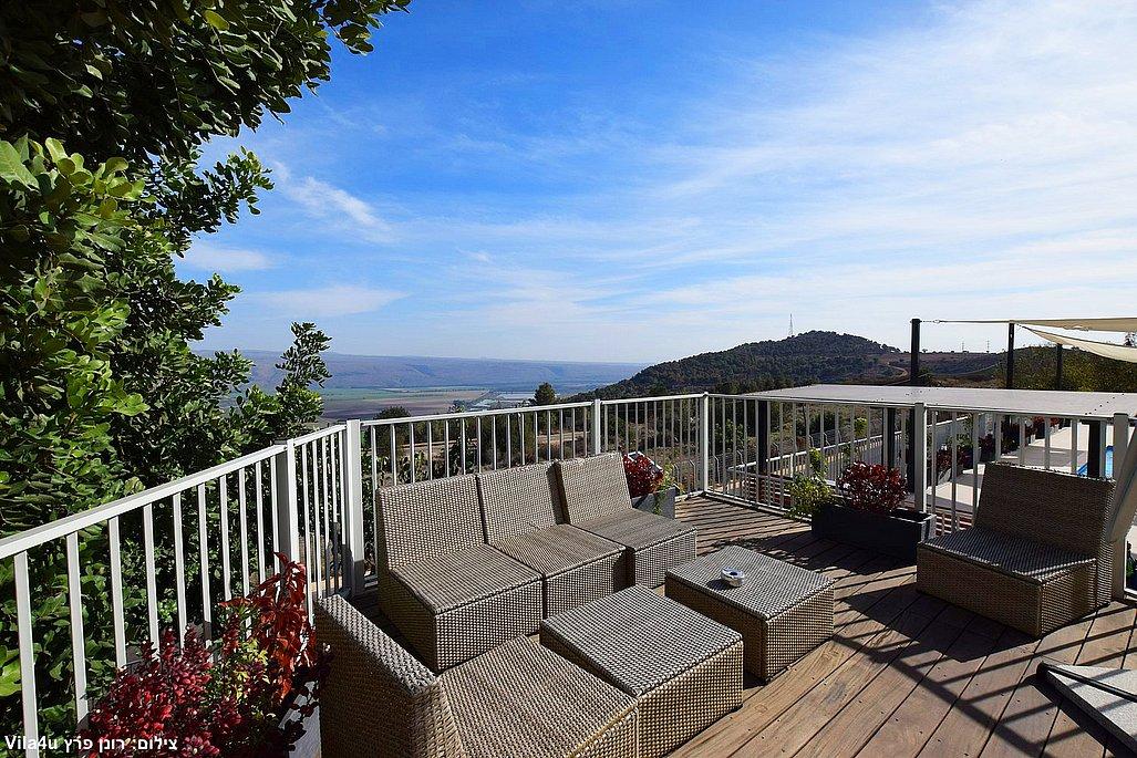 208914 גלרית חוץ, אחוזת גפנים, וילה  ברמות נפתלי וילות - Vila