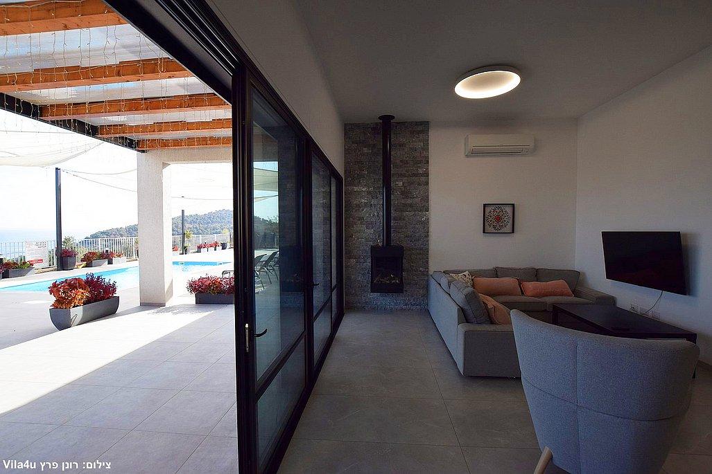 208966 גלרית פנים, אחוזת גפנים, וילה  ברמות נפתלי וילות - Vila