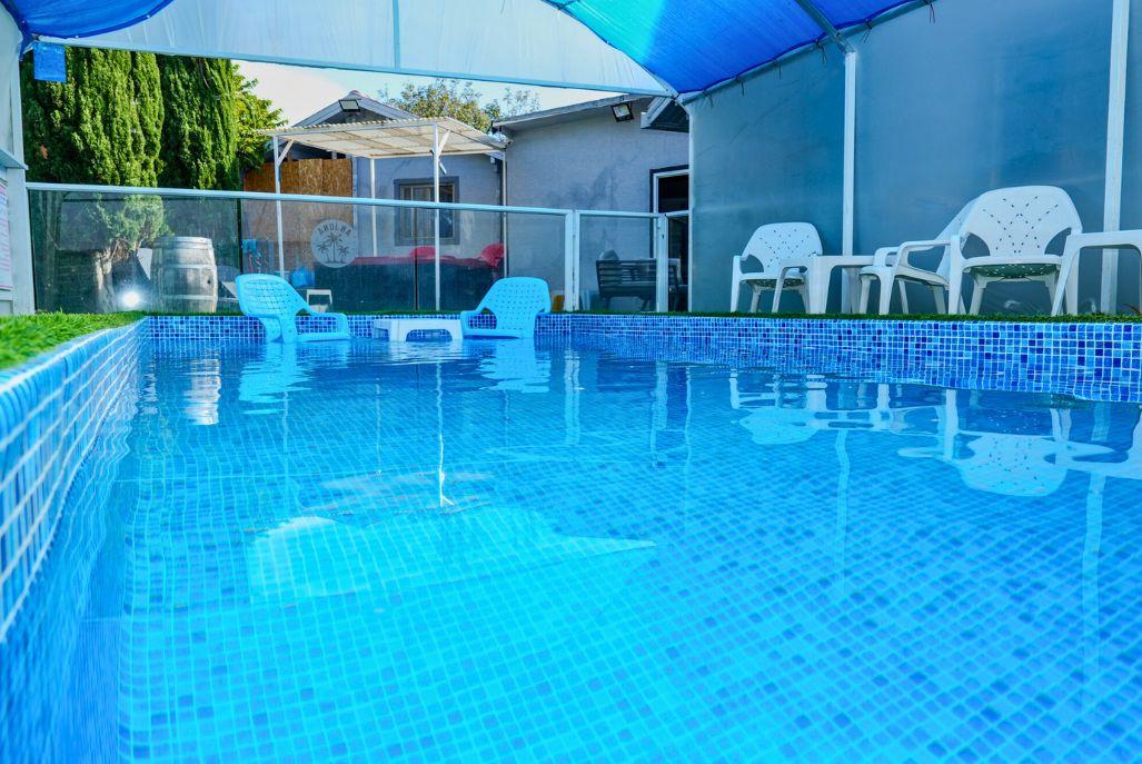 209097 החצר והבריכה, אושיה ריזורט, וילה  בעבדון וילות - Vila