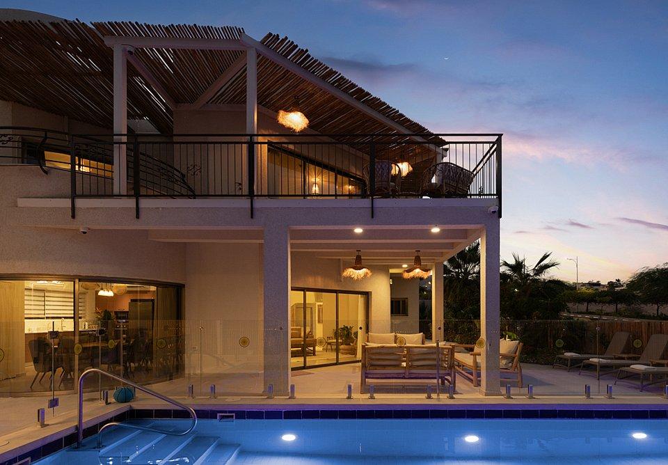 209167 גלרית חוץ, וילה קוקוס אילת, וילה  באילת וילות - Vila