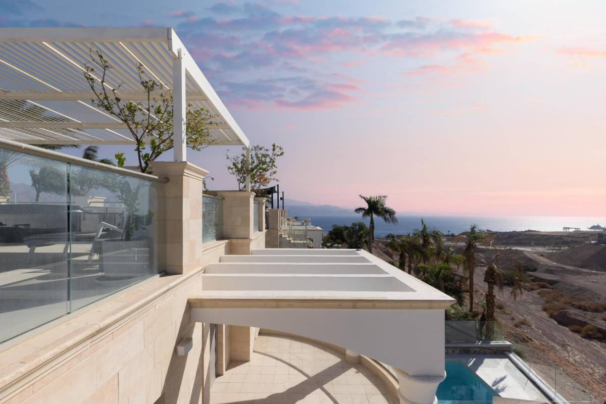 209615 המתחם החיצוני, וילה רנסו, וילה  באילת וילות - Vila